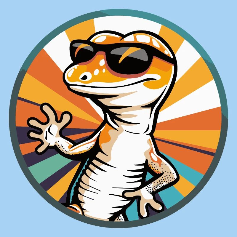 Echse Comic Cool