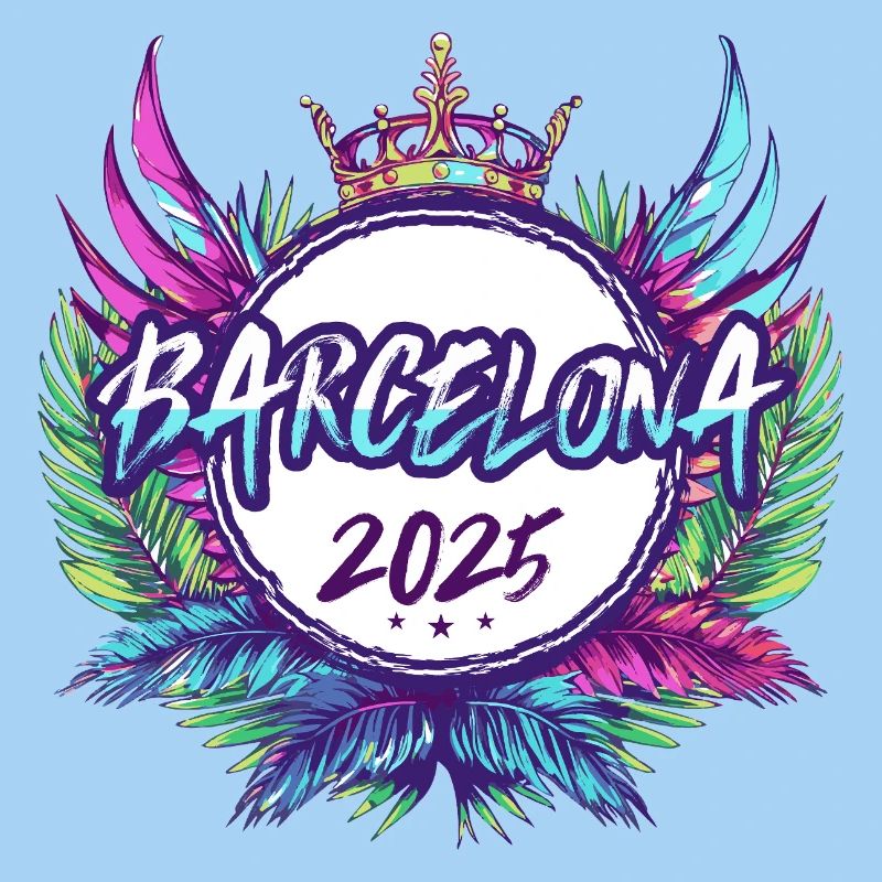 Barcelone 2025 Coloré