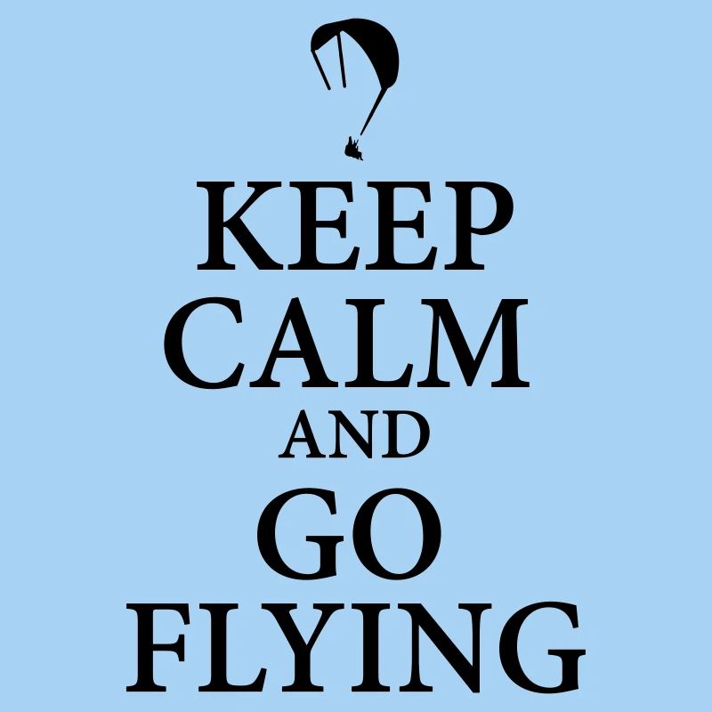 Keep calm go flying