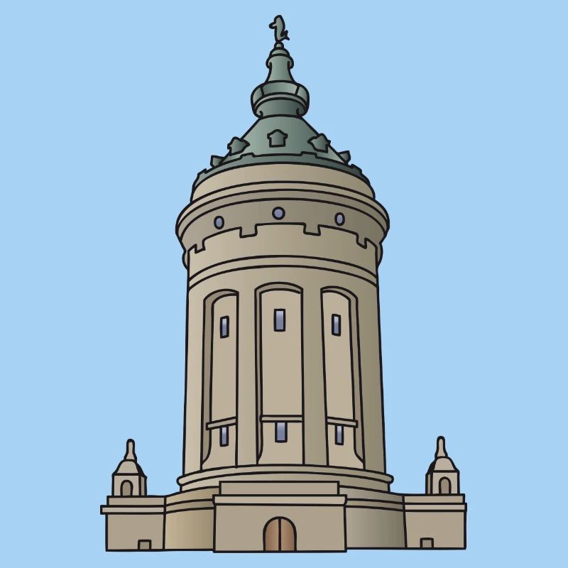 Wasserturm Mannheim c