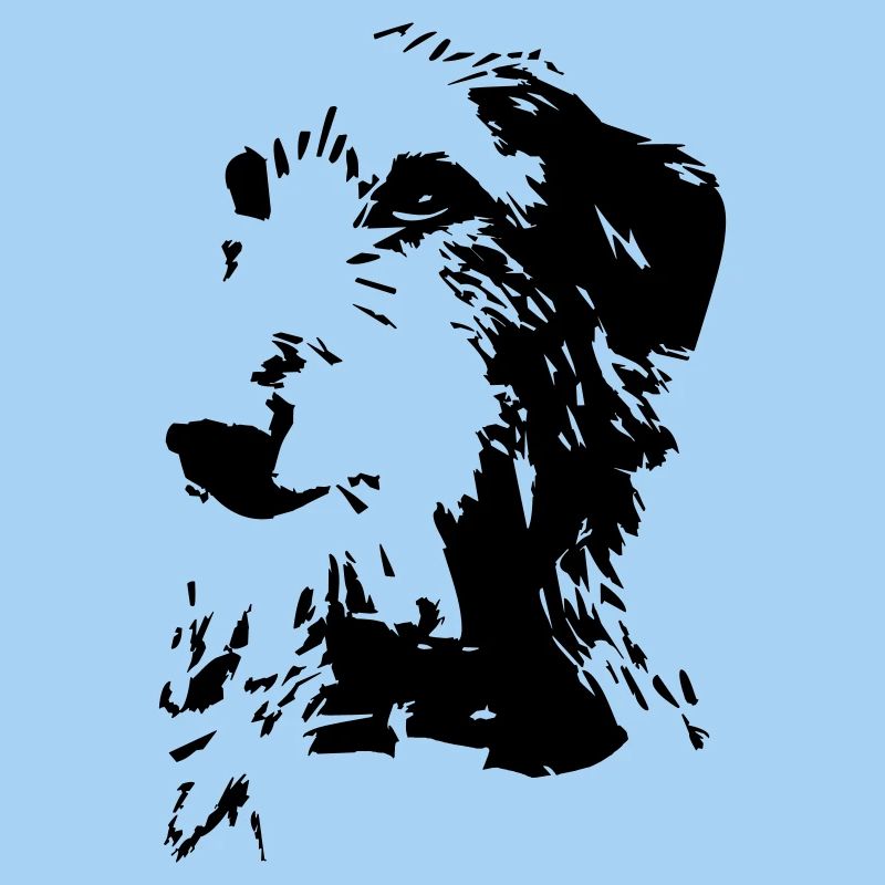 Scottish Deerhound Kopf