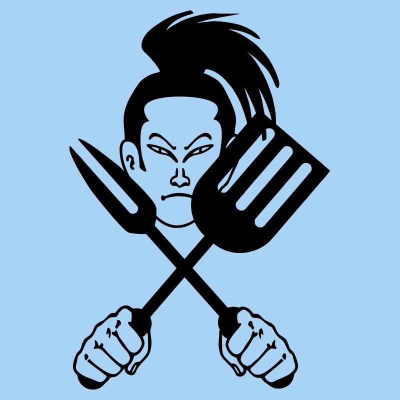 Japanese samurai cook