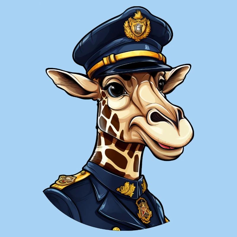 Girafe Policière