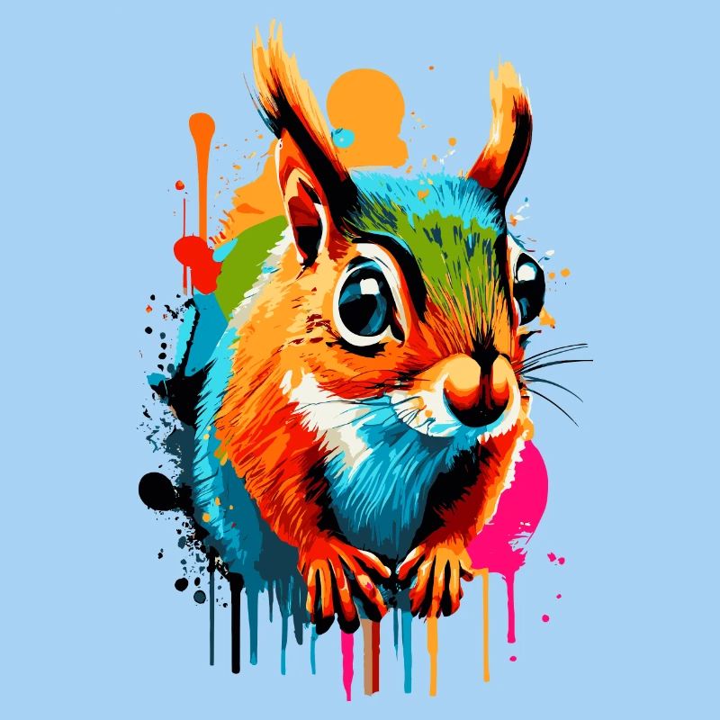 Écureuil Sciurus - Écureuil Coloré