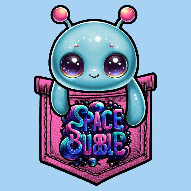 Space Bubble Pocket Kawaii