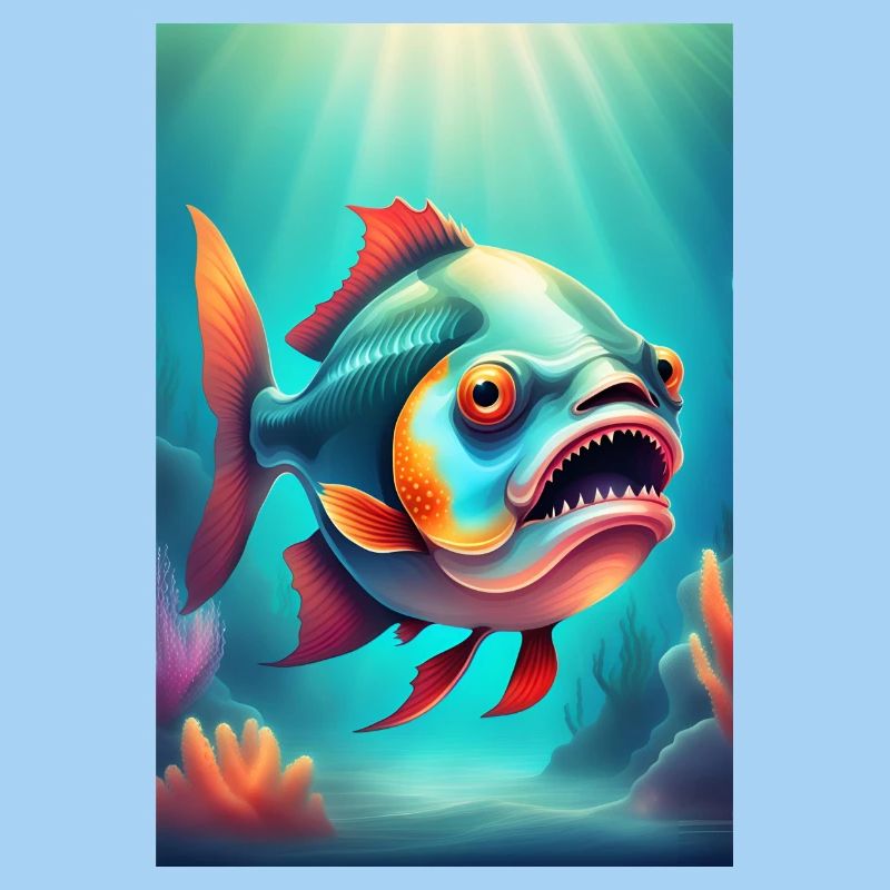 Strange looking creepy fish