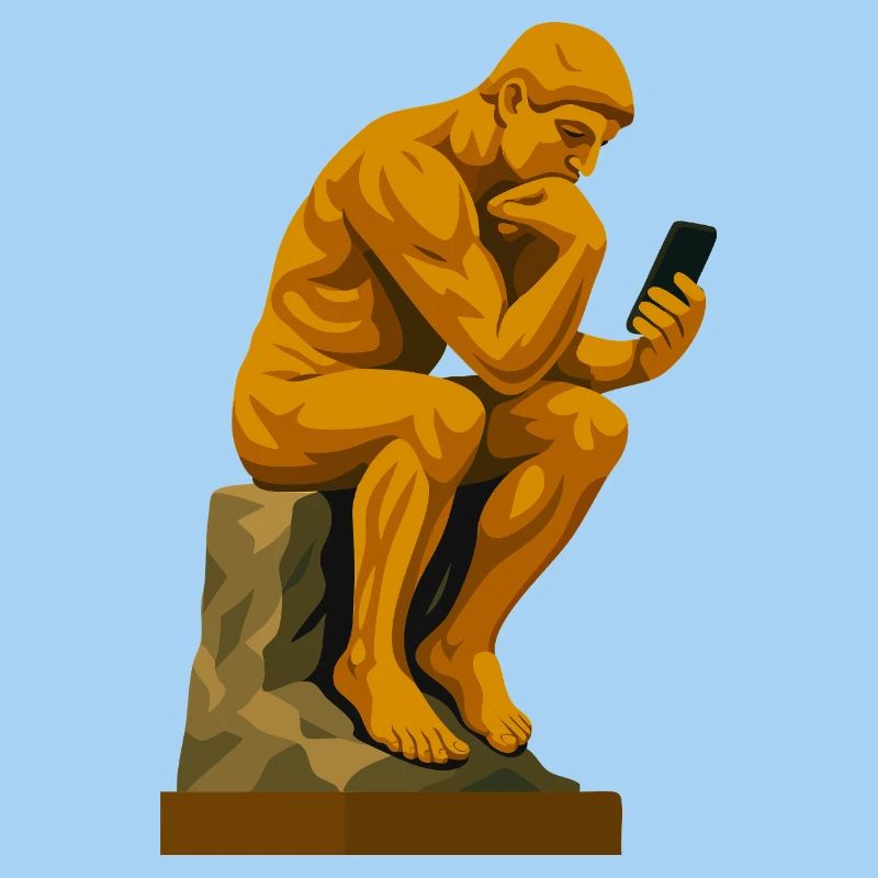 The Thinker (connected)