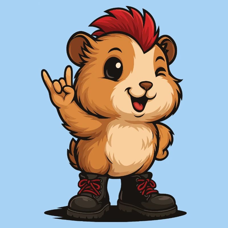 Punk Rock Cochon d’Inde