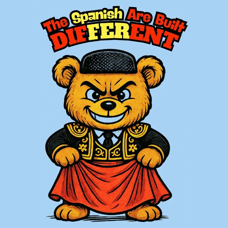 Spanish Teddy Bear - Spanish Humor