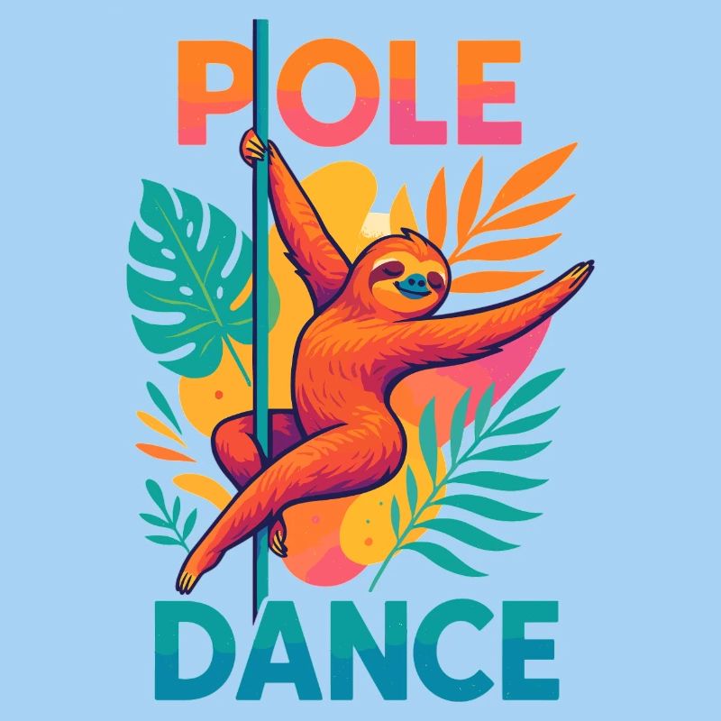 Pole Dance paresseux Pole Dancer Drôle de cadeau