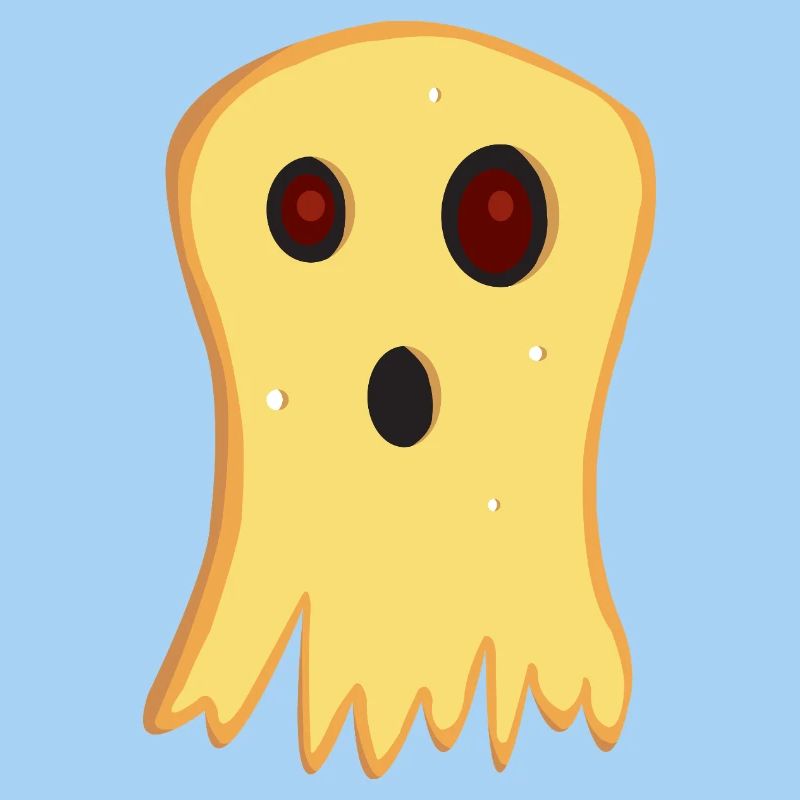 fantôme de fromage d'Halloween