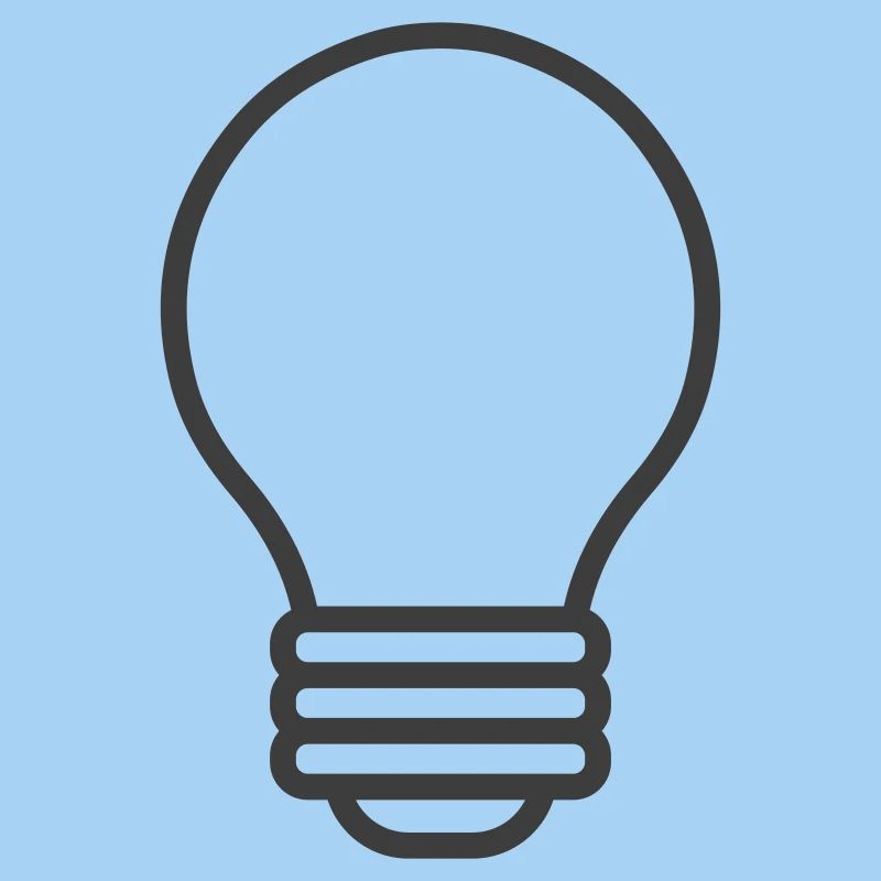Light Bulb Line Icon