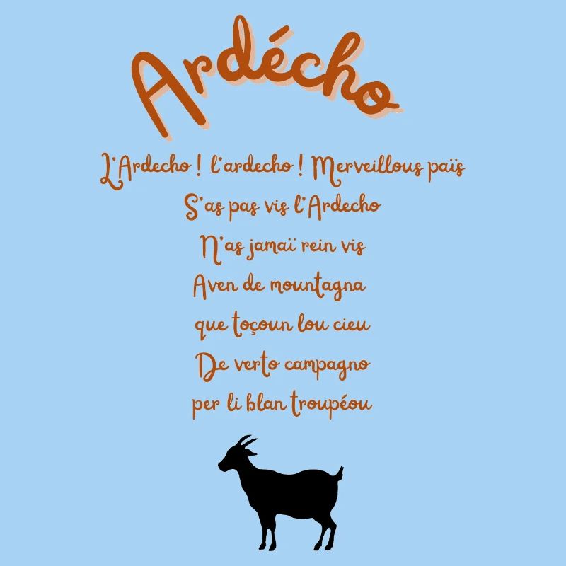 Gestaltung der Ardèche