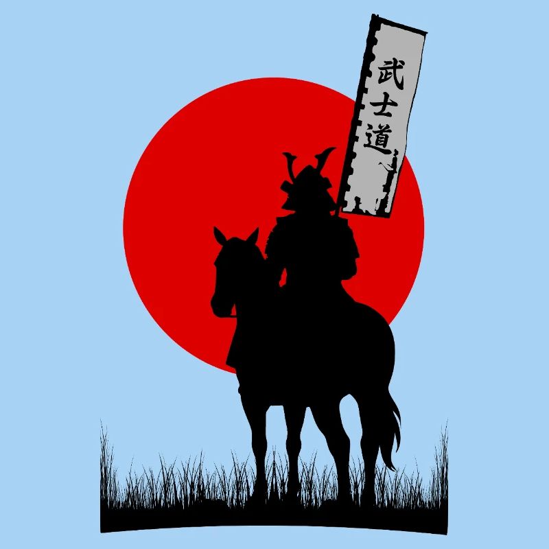 BUSHIDO, SAMURAI-KRIEGER-CODE | 8K SAUBERE SILHOUTTE