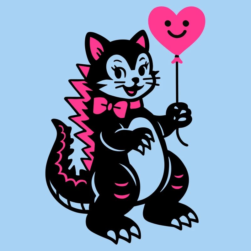 Monster Cat Pink