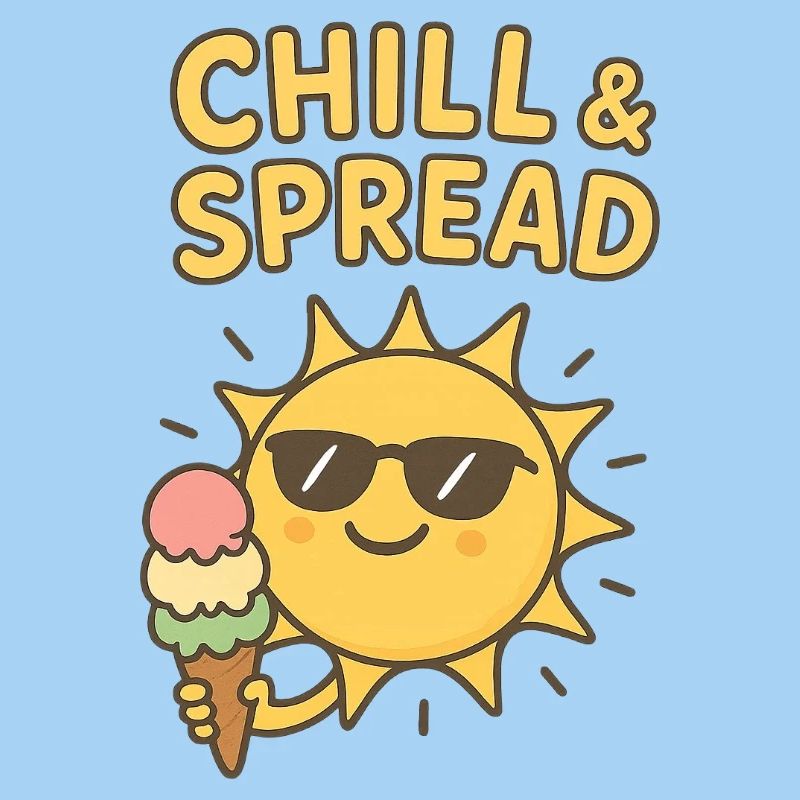 Chill & Spread Sonne Eis Spaß
