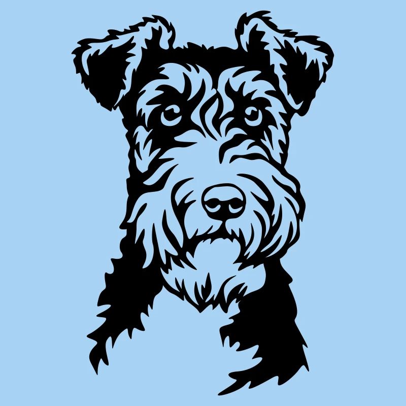 Foxterrier Kopf