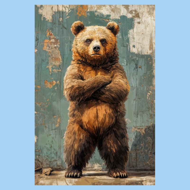 Illustration eines Bären