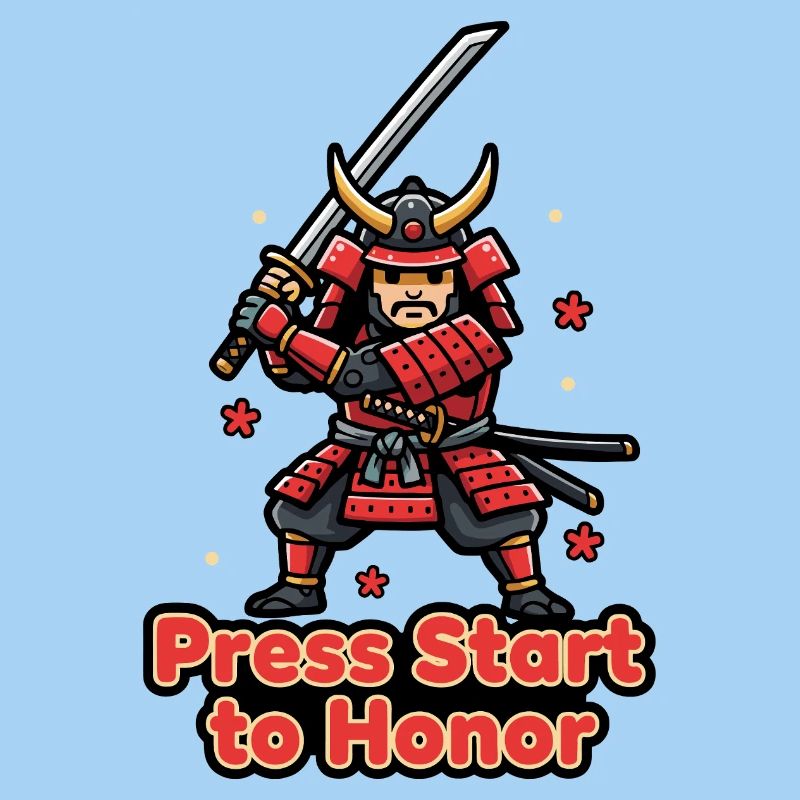 Retro Samurai Press Start