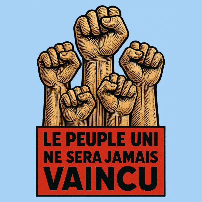 Le peuple uni ne sera jamais vaincu
