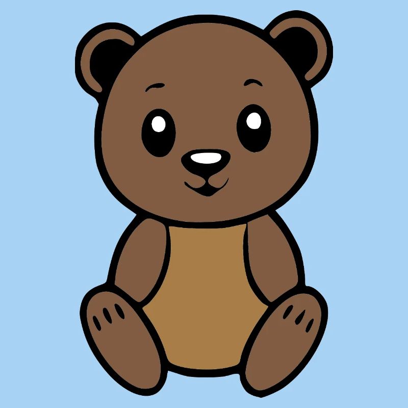 Baer_Baerchen_braun_T-shirt_Kinder_Geschenk