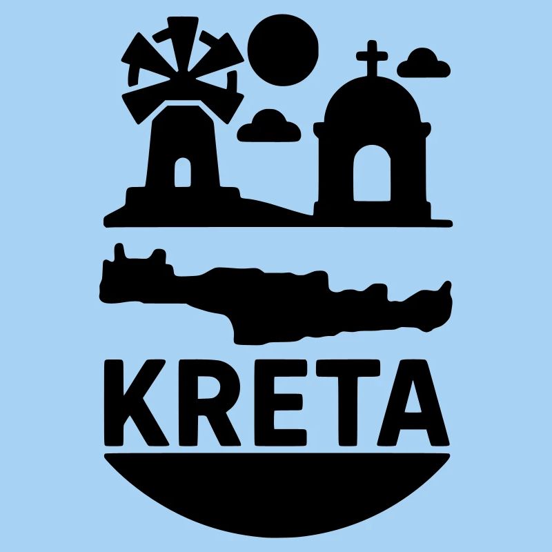 Crete Landmark Island Greece