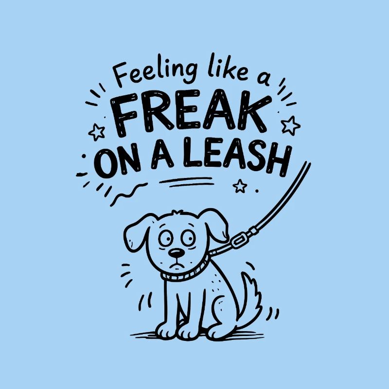 Feeling Like A Freak On A Leash Statement