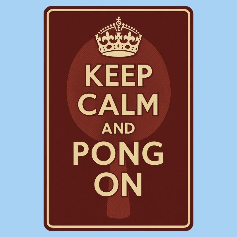 Keep Calm and Pong On / Ping