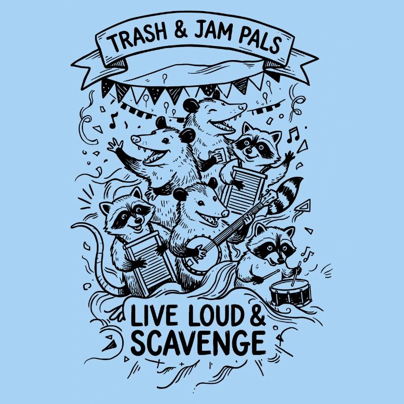 Trash and Jam Pals