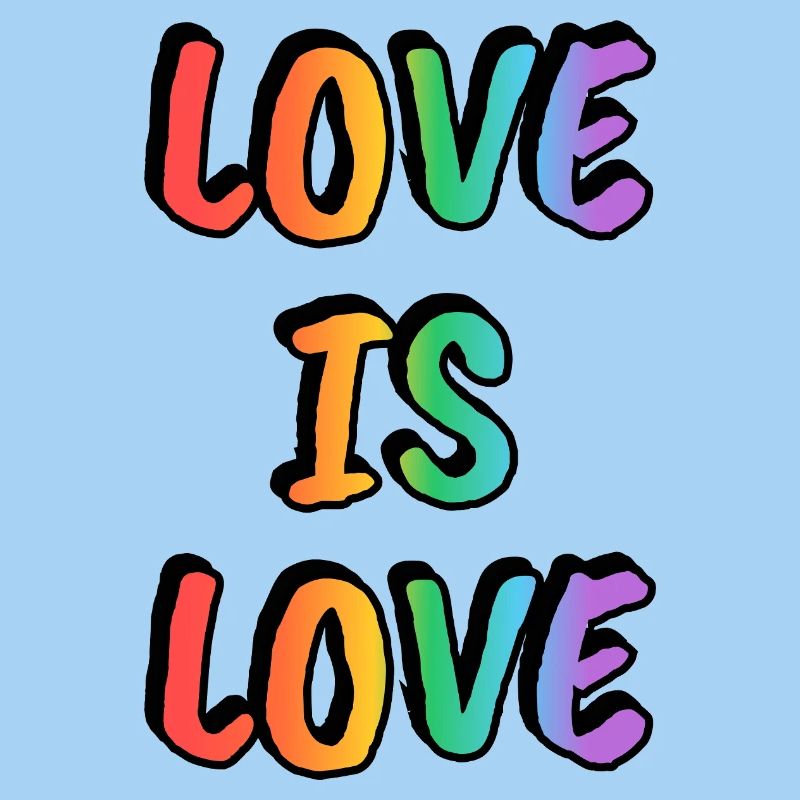 Liebe ist Liebe Regenbogen