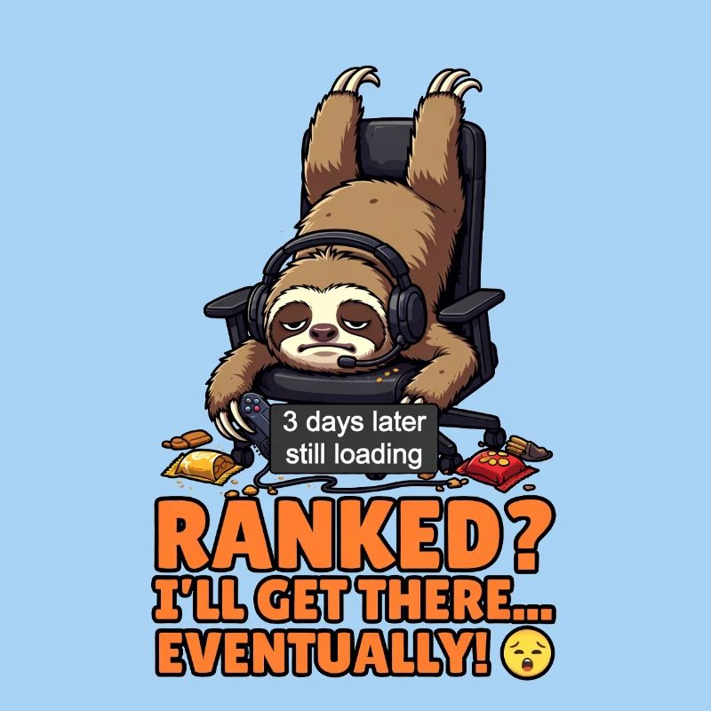 Patient Gaming Sloth