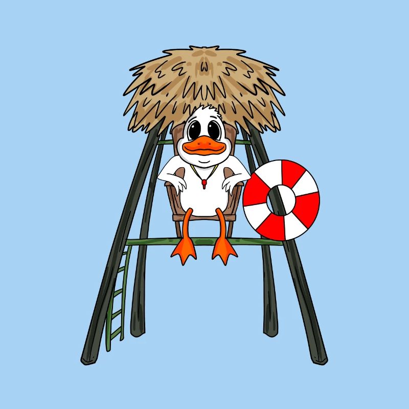 Lifeguard duck