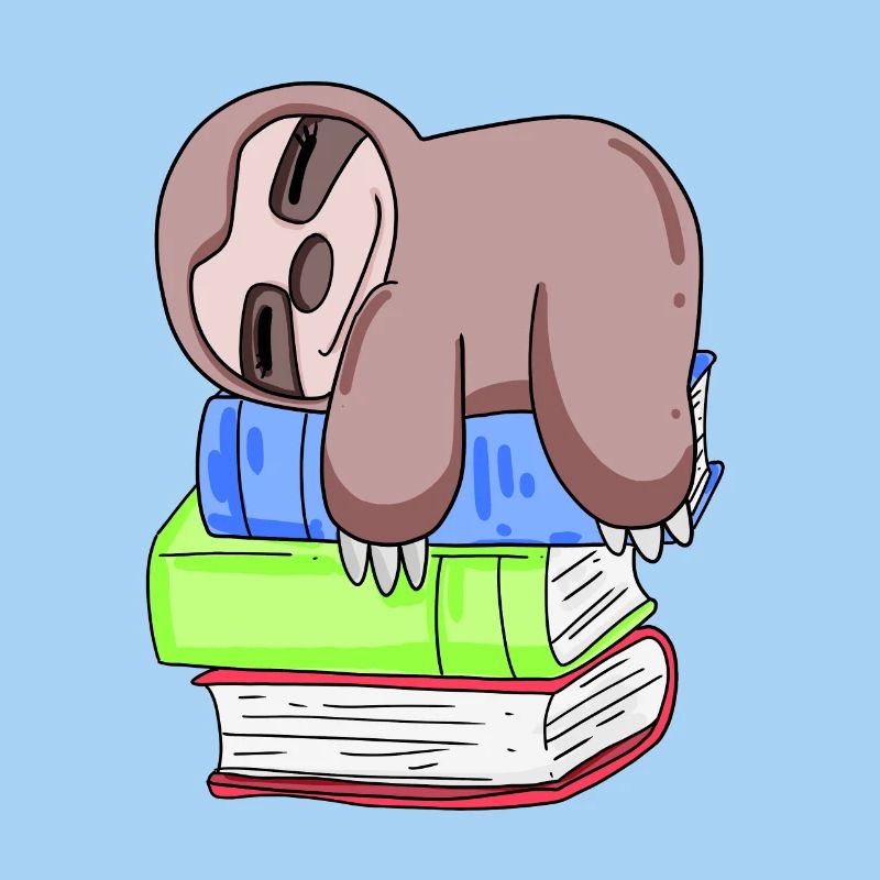 Faultier Buch Bücher lesen