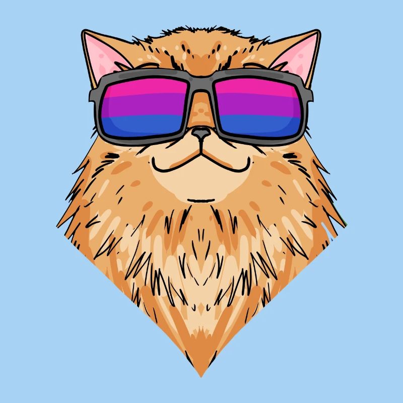 Cadeau de chat persan bisexuel