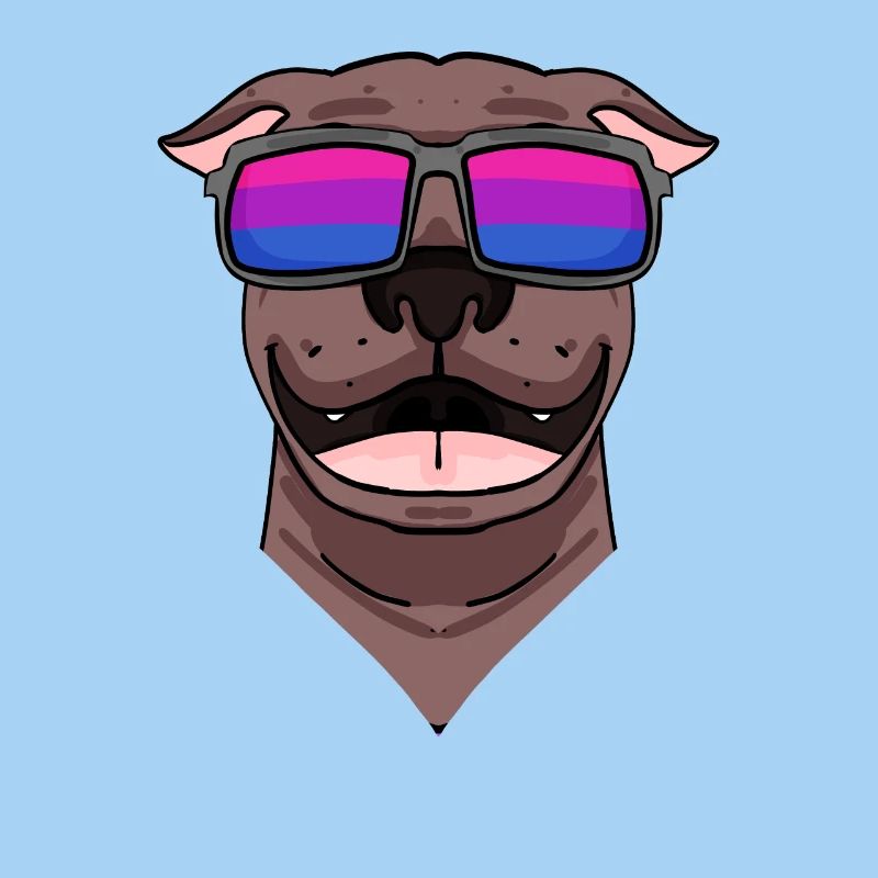 Bisexual Pit Bull Terrier Dog Gift