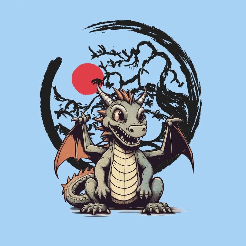 Drache Drachen Kind Kinder Märchen