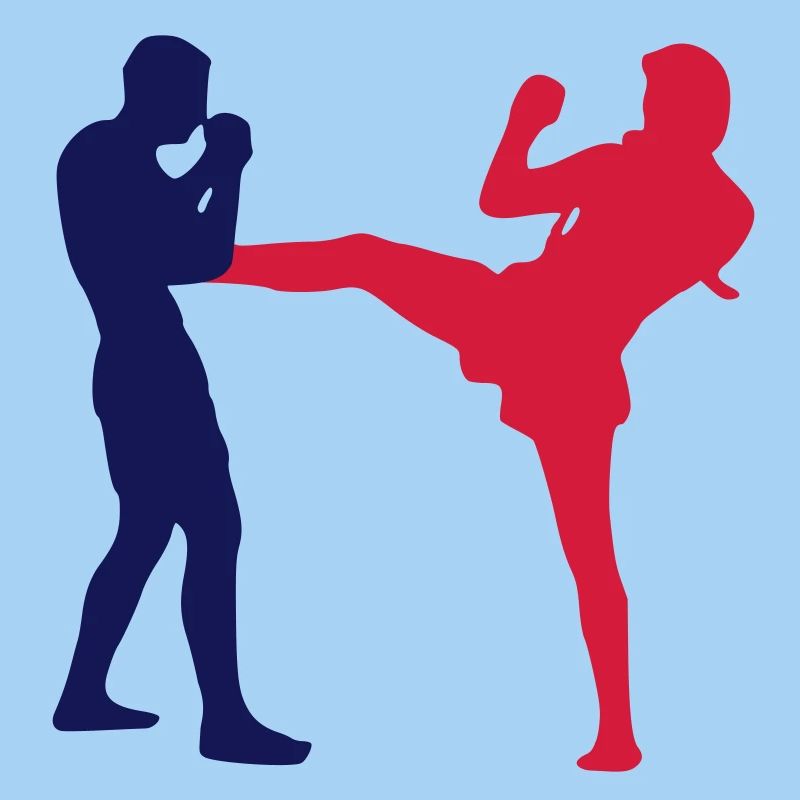 Muaythai front kick