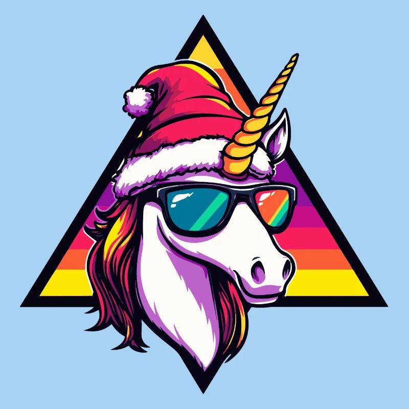Unicorn Christmas Cool