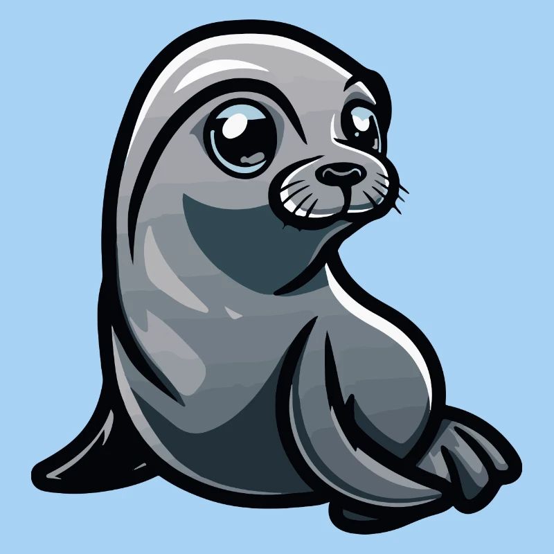Seal Animal Comic