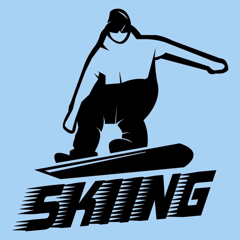 Skiing Snowboard