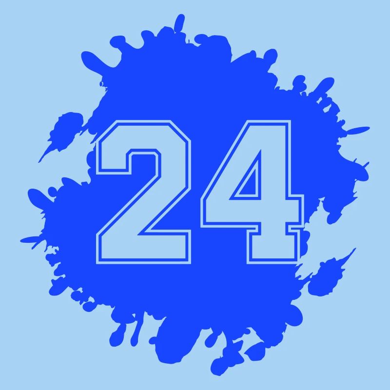 24 klecks