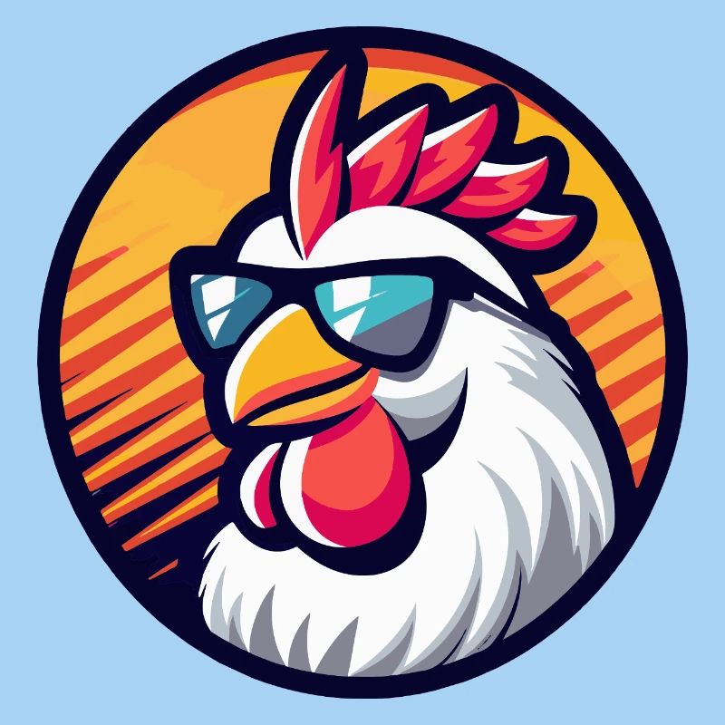 Poulet Bande Dessinée Cool Été