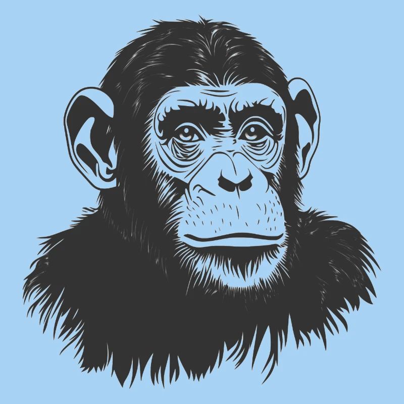 Schimpanse - Affe