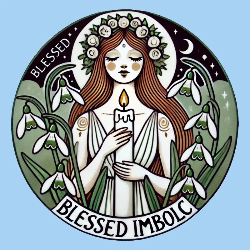 Imbolc Pagan Sabbat Art