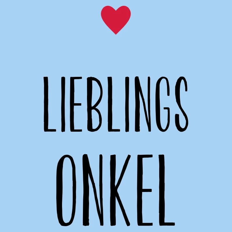 Onkel Lieblingsonkel Herz Geschenk