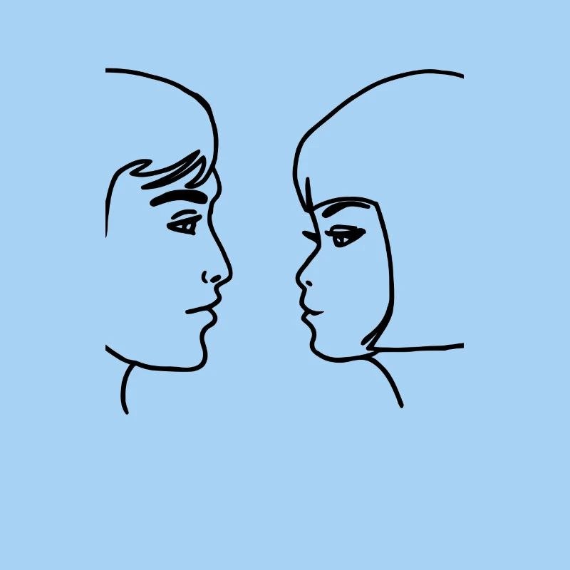 2 faces