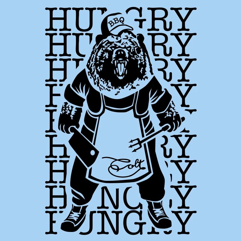Hungry Barbecue Bear