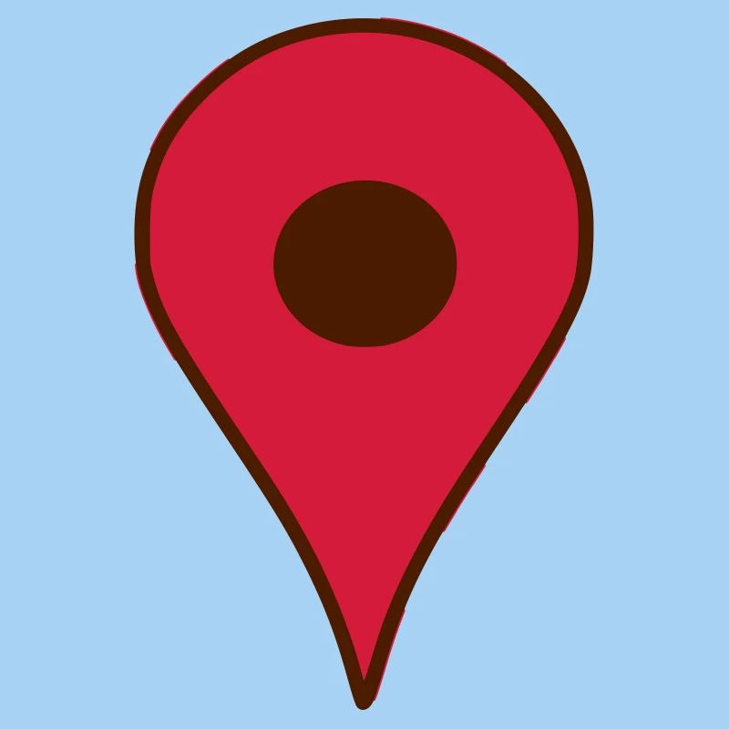 Maps Pin Route Map Gift Idea