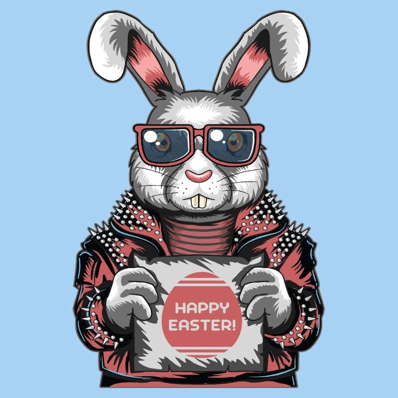 Happy easter easter easter festival easter rabbit