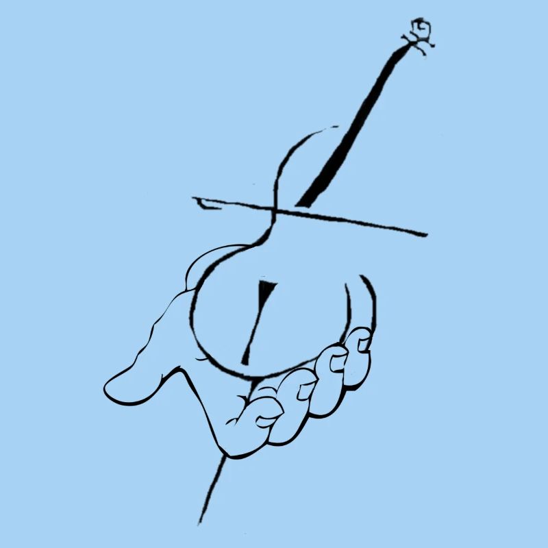 Violoncelle à la main